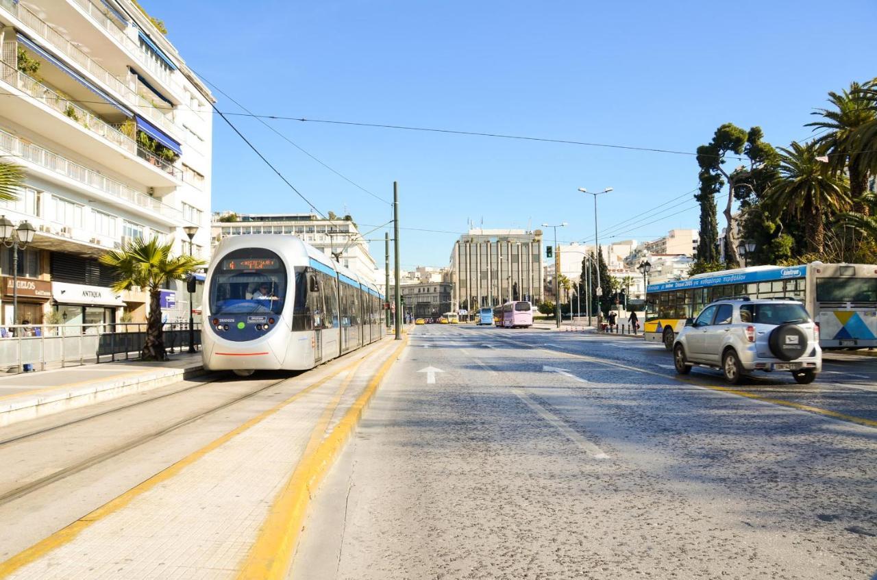 Athens Central Studio In Front Of Syntagma Metro Atenas Exterior foto